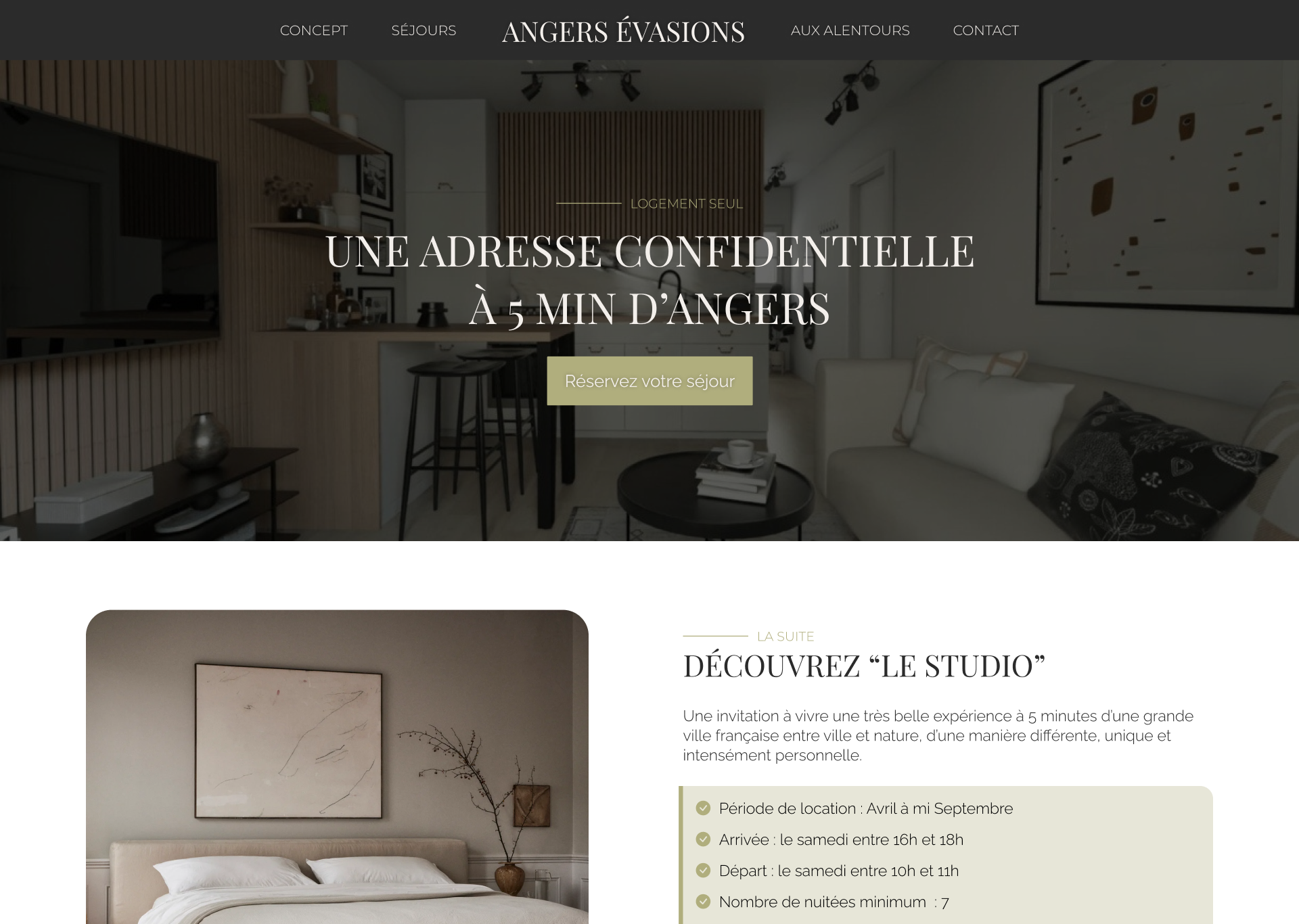 Angers Evasions — Maison d'hotes